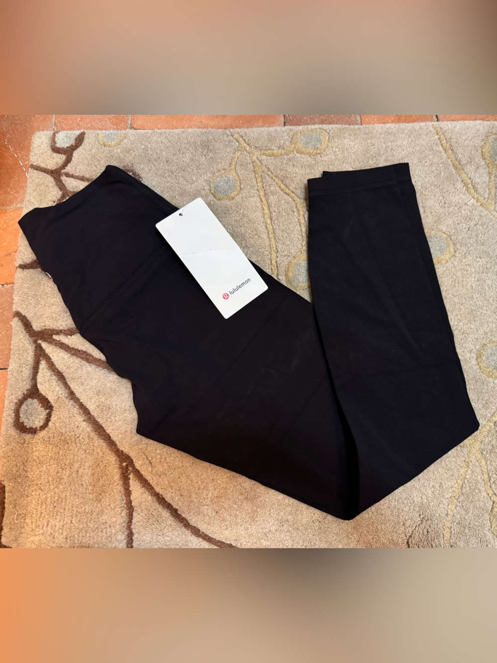 AUTHENTIC * 6 NWT * lululemon 25” Align HR Pant BLACK nulu